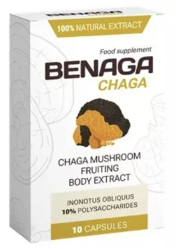 Benaga Chaga Kapsulas Latvija