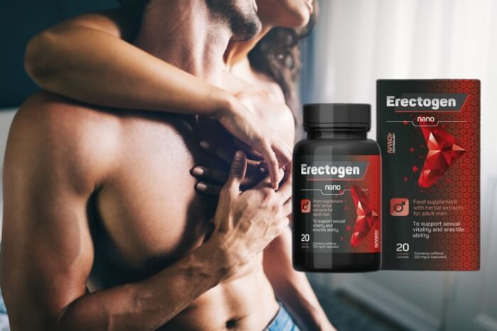 Erectogen Nano cena Lietuvā un Latvijā – kur nopirkt